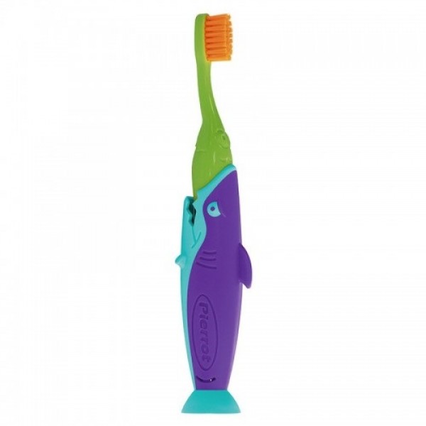 Escova Pierrot Infantil Sharky - Verde