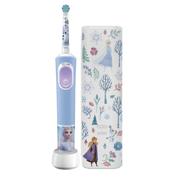 Oral-B Escova Elétrica Vitality Pro Kids Frozen + Estojo