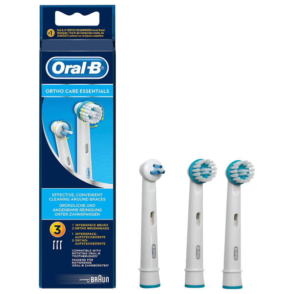 Oral-B Recargas Ortho Care Essentials - 3 UN